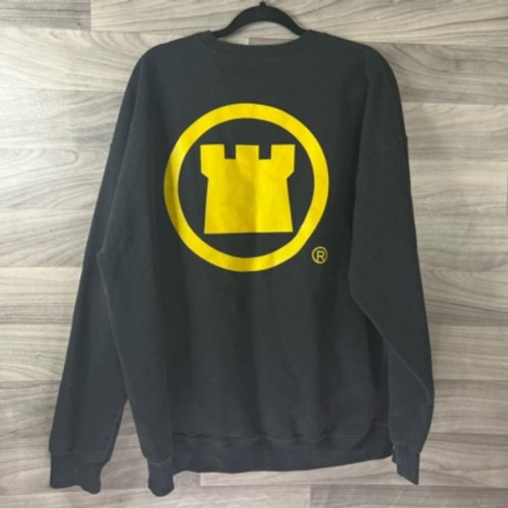 Gildan Crewneck Sweatshirt Womens XL Black Vegas Golden Knights Rook Long Sleeve